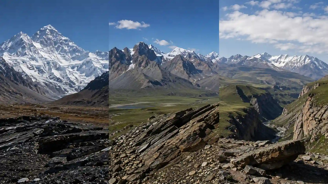 Comparison of Altai, Himalayan and Caucasus shilajit origins and mineral profiles