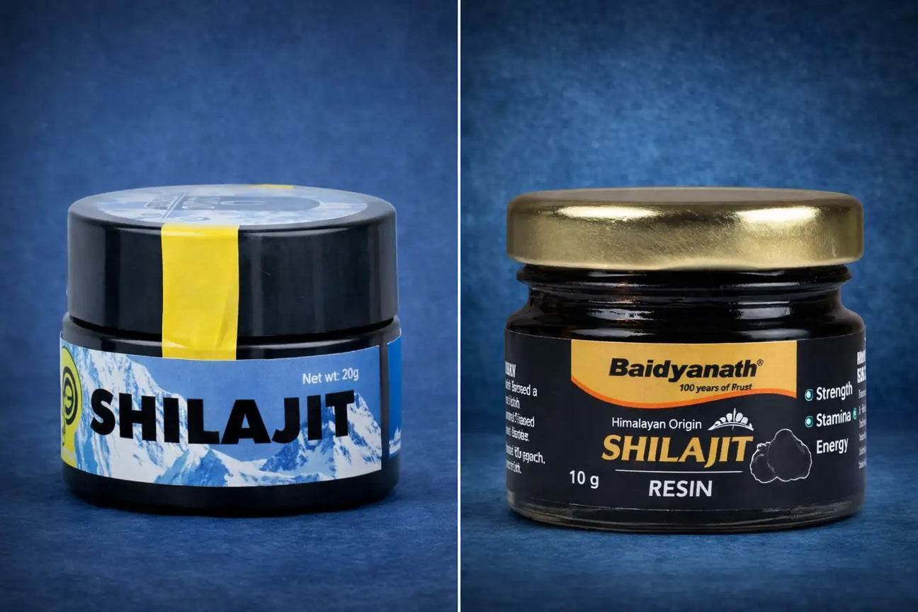 Yeti Life vs Baidyanath Shilajit: Classical Ayurveda vs Modern Transparency