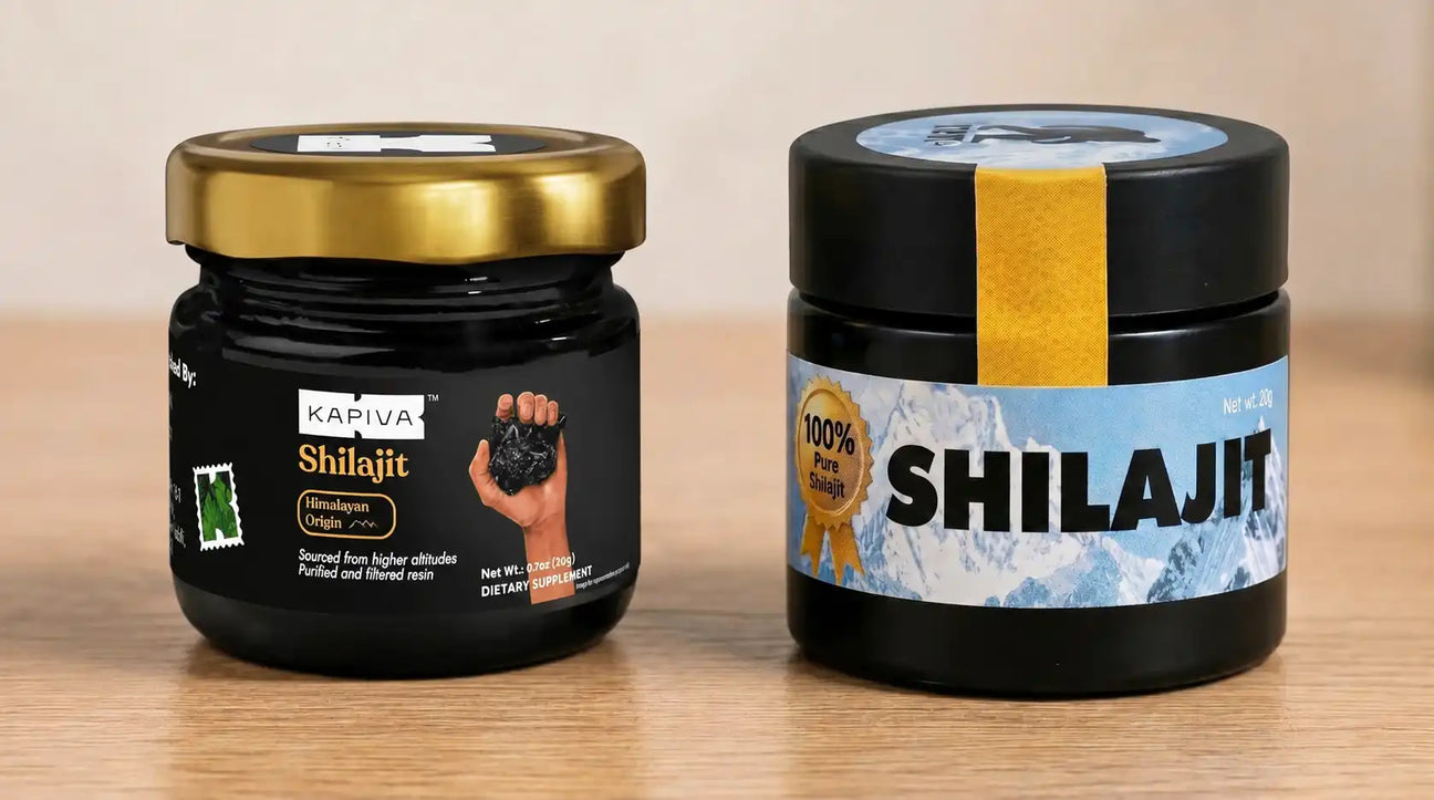 Yeti Life Vs Kapiva Shilajit Comparison