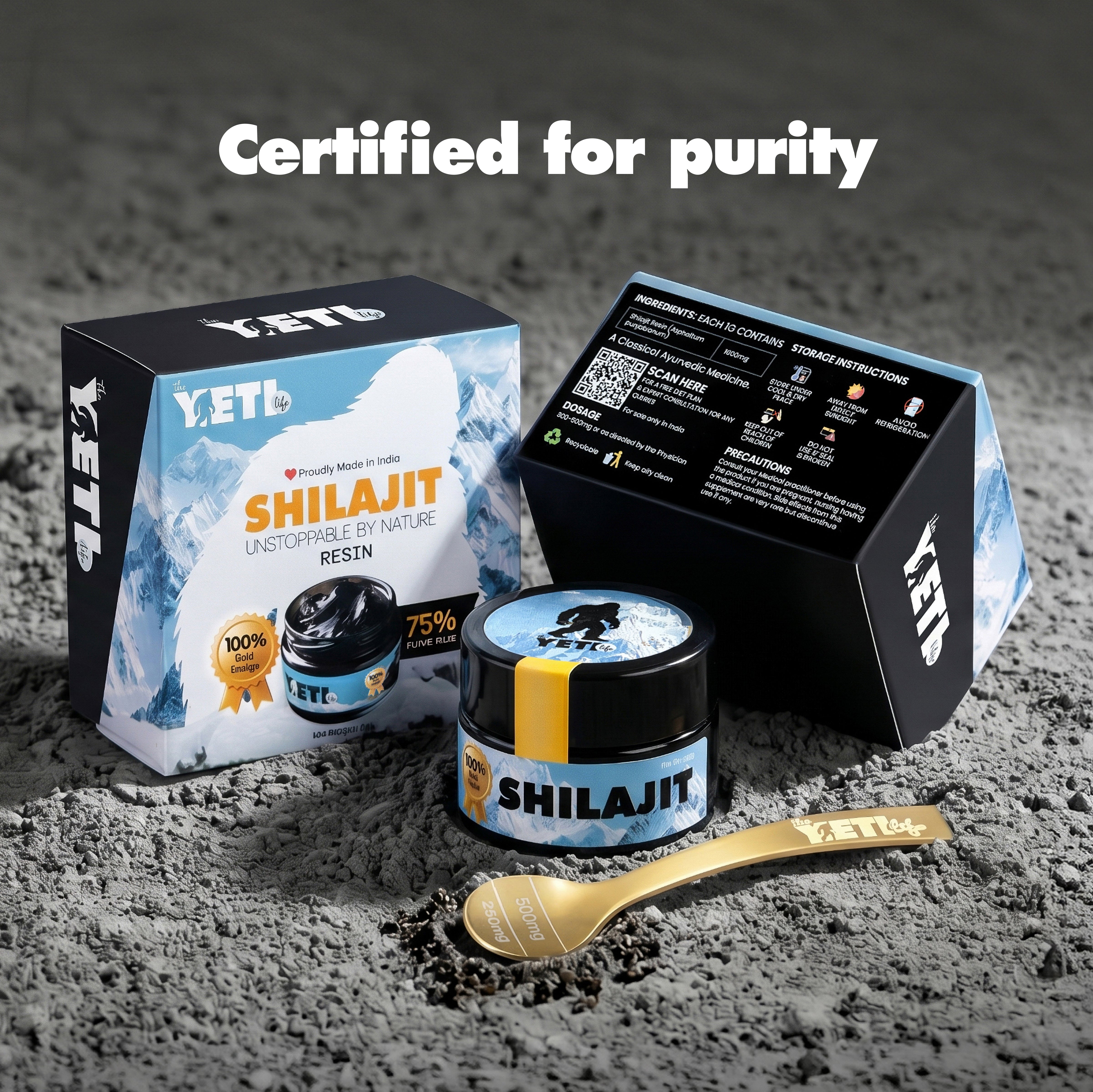 Pure Himalayan Shilajit Resin