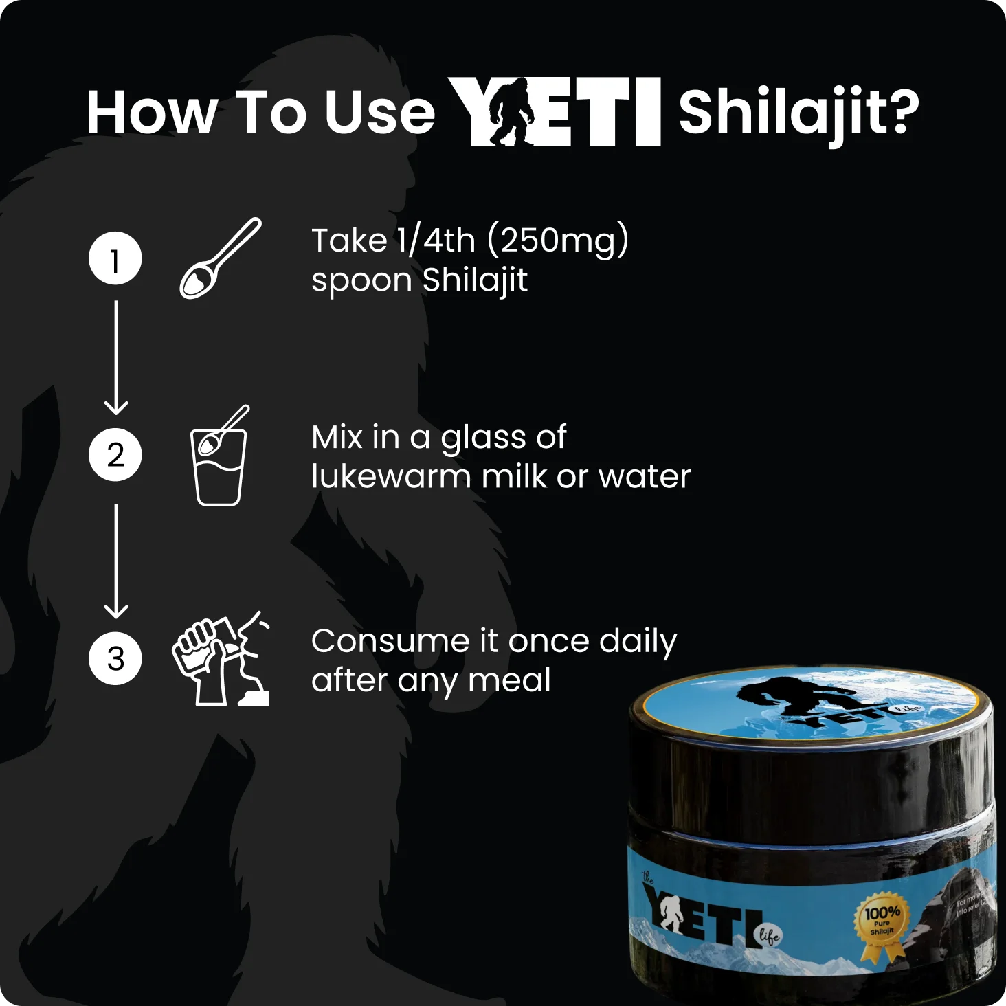 YetiLife Shilajit Resin