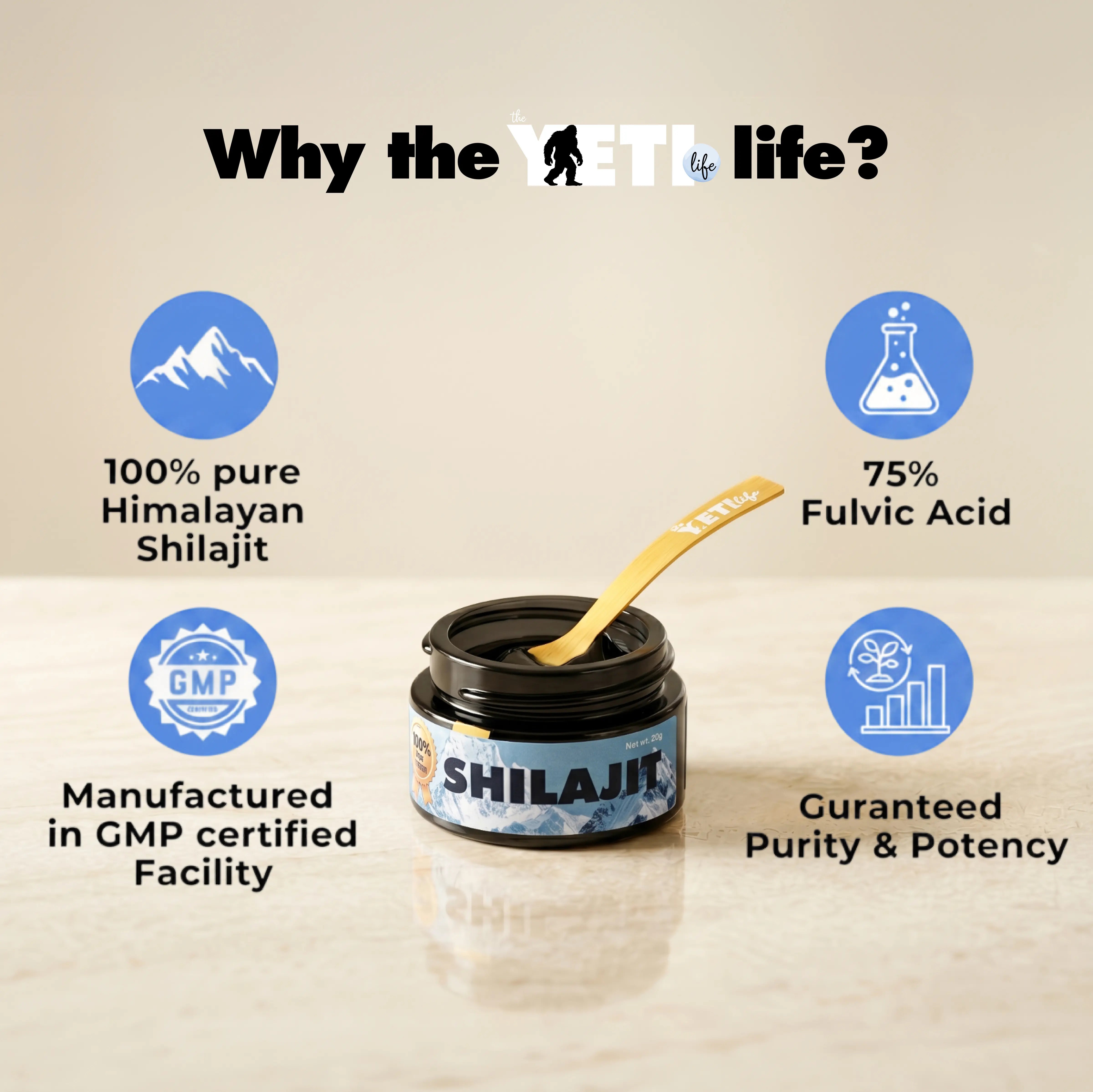 Pure Himalayan Shilajit Resin